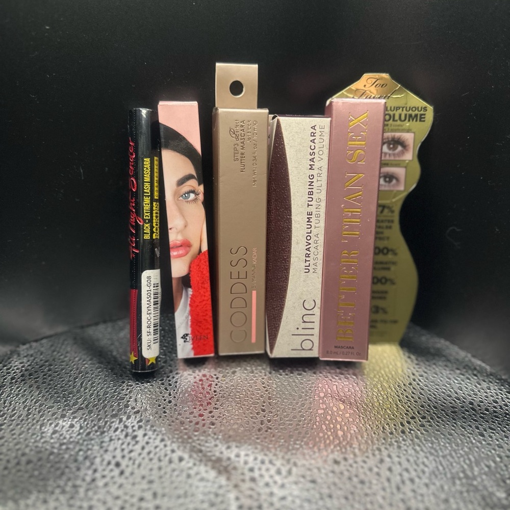 INC International Concepts Black Mascara Volumizing Lengthening Curling